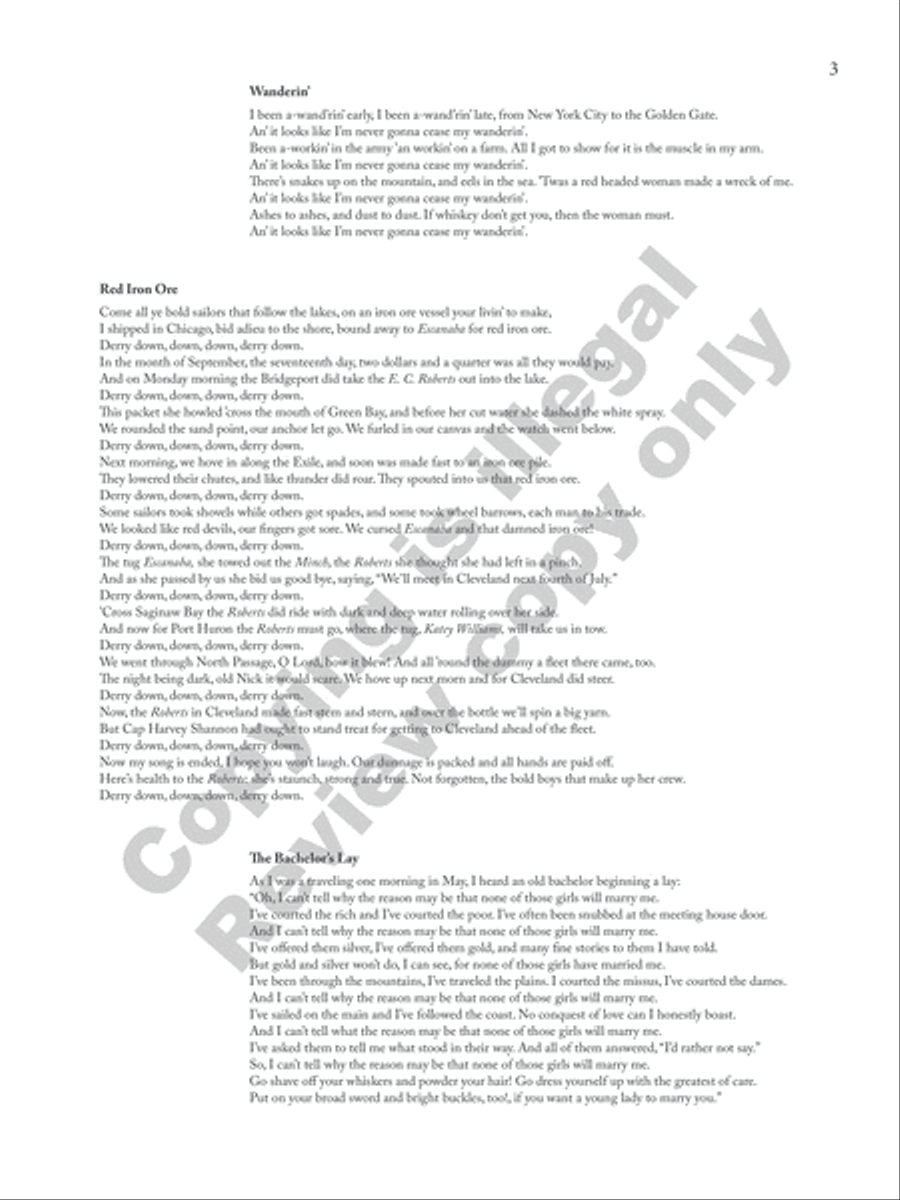 American Folk Set High Voice scores gallery preview page 5