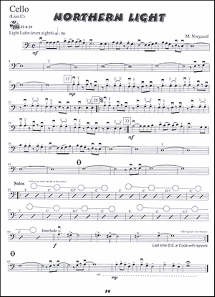 Jazz Cello/Bass Wizard, Junior, Book 2 Cello scores gallery preview page 4