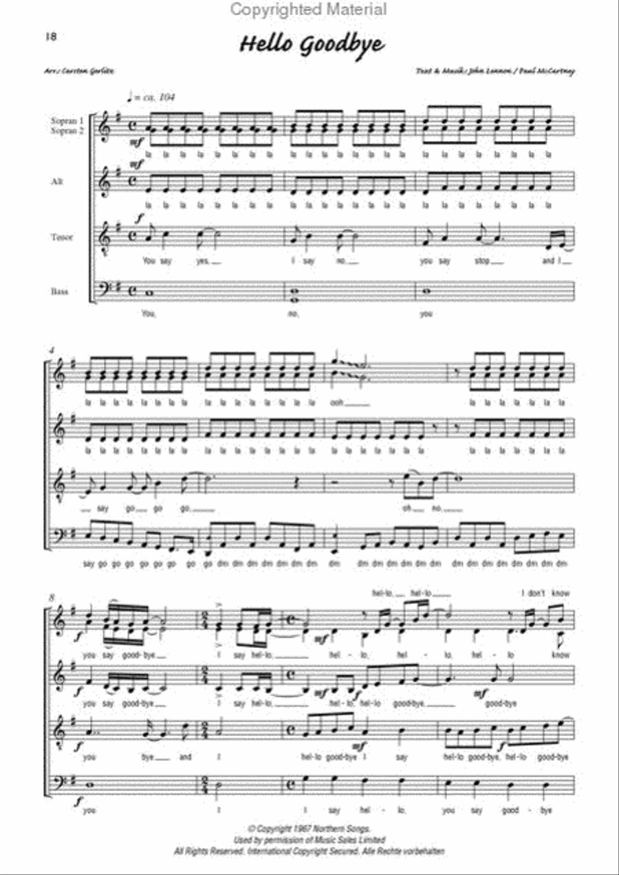 Kabinettstuckchen Kabinettstuckchen A Cappella scores gallery preview page 7