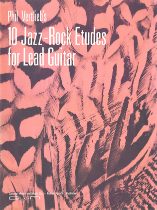 Book cover for Ten Jazz Rock Etudes For Lead Guitar