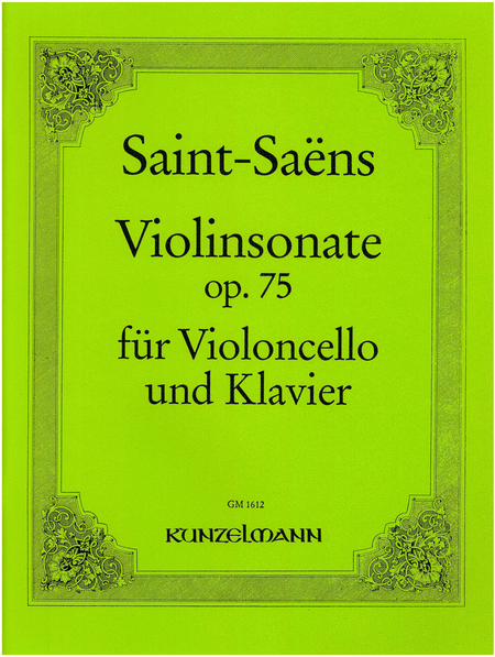 Violin sonata for cello and piano