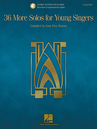 Book cover for 36 More Solos for Young Singers
