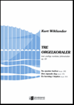 Book cover for Tre orgelkoraler