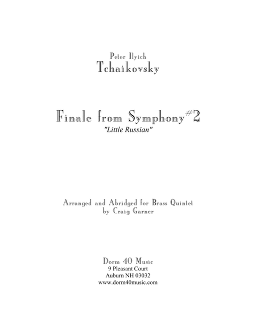 Finale, from Symphony #2 "Little Russian" image number null