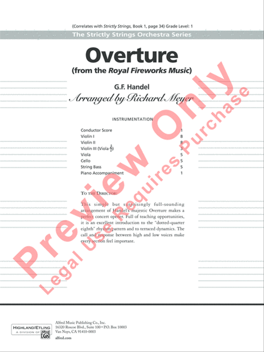 Classics for Contest String Orchestra scores gallery preview page 3