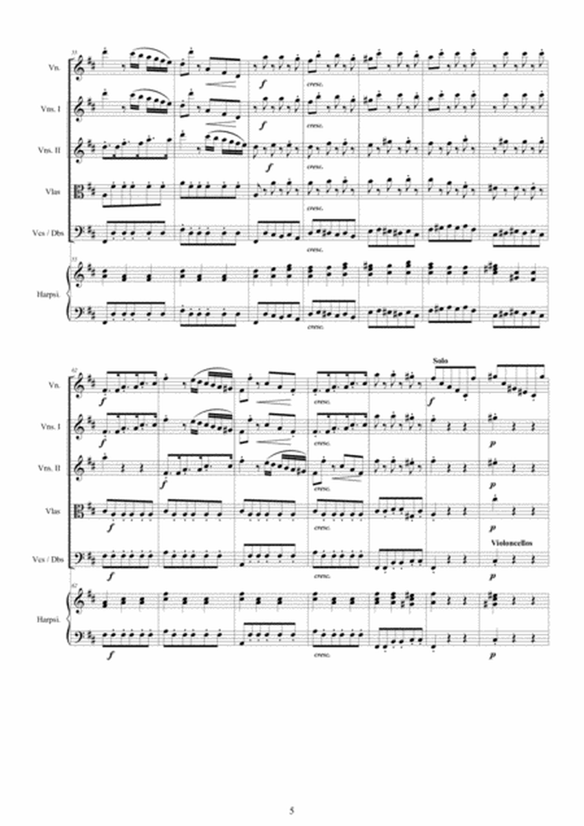 Vivaldi - Violin Concerto in B minor RV 384 for Violin, Strings and Harpsichord image number null