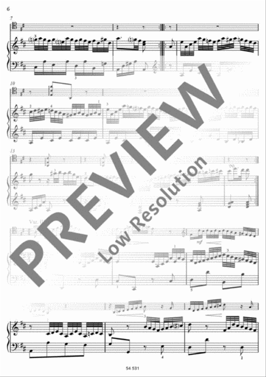 Andante con variazioni Piano Accompaniment scores gallery preview page 7