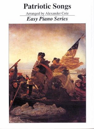 Book cover for Patriotic Songs for Easy Piano