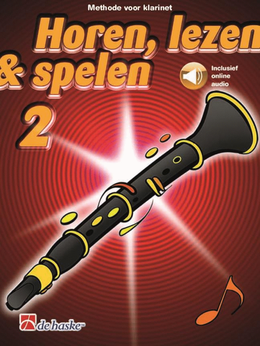 Horen, lezen & spelen 2 klarinet Clarinet scores gallery preview page 1