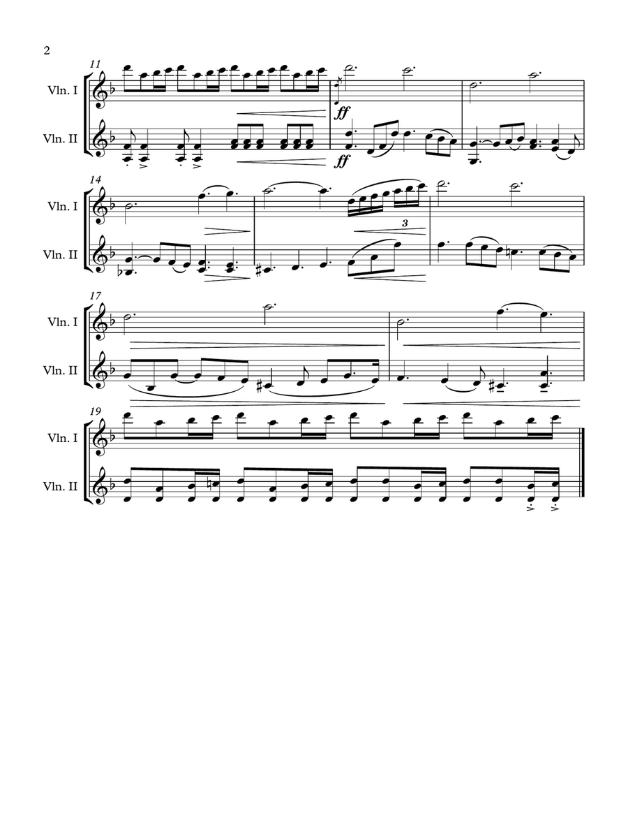Game Of Thrones Game Of Thrones String Duet scores gallery preview page 2