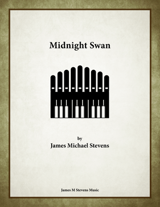 Book cover for Midnight Swan - Organ Solo