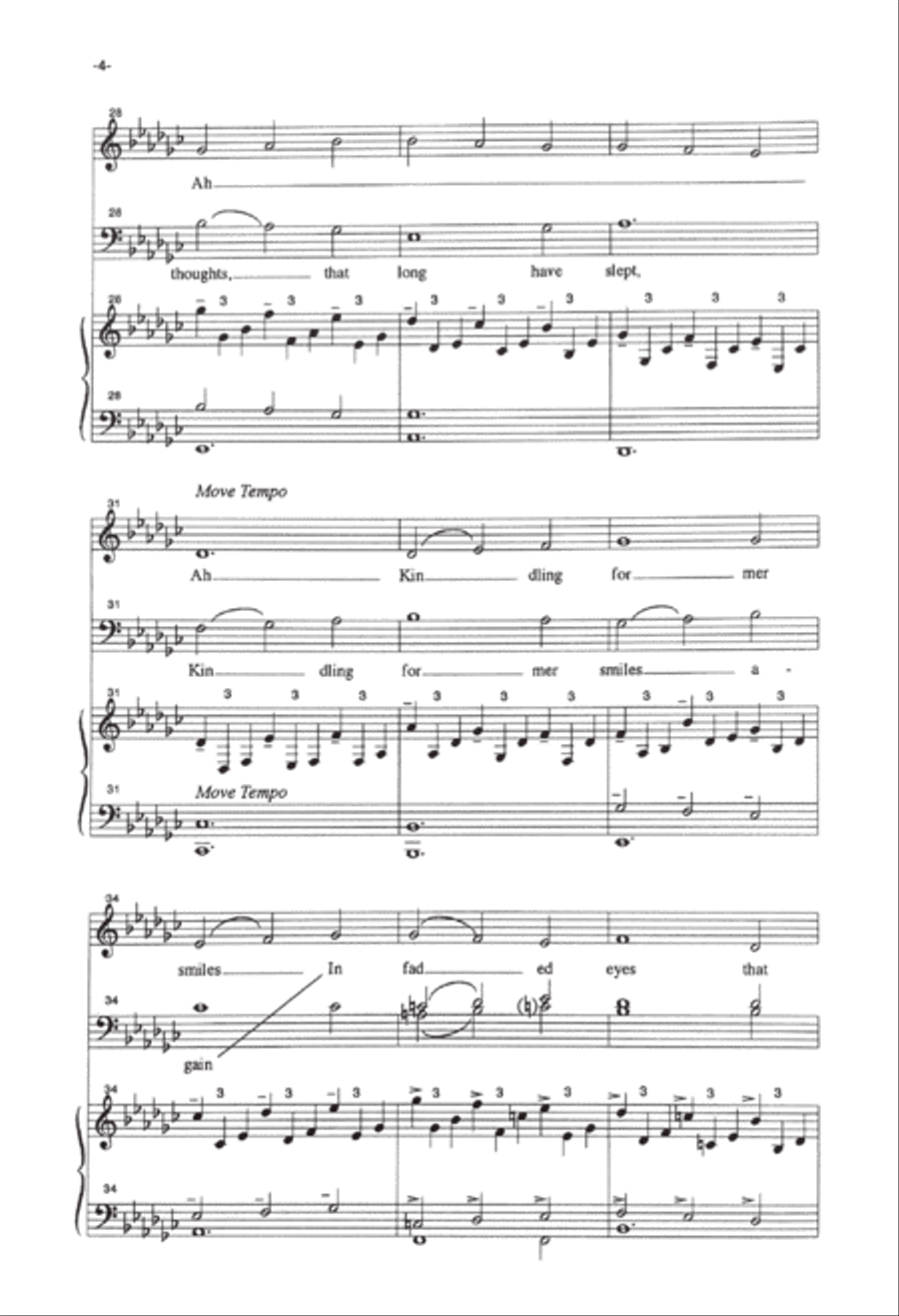 Music 4-Part scores gallery preview page 4