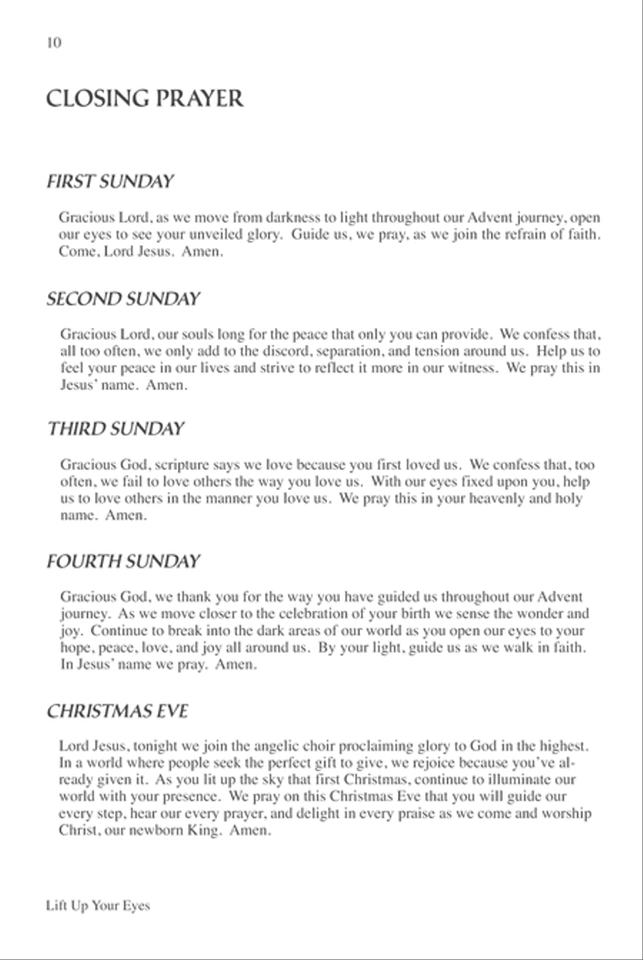 Lift Up Your Eyes Lift Up Your Eyes 2-Part scores gallery preview page 11
