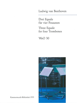 Book cover for 3 Equale WoO 30