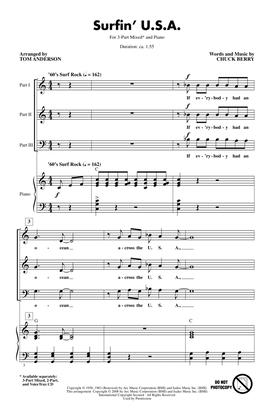 Surfin' U.S.A. (arr. Tom Anderson)