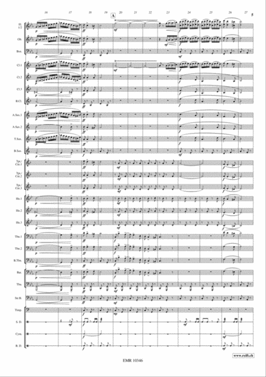 Csardas Fantasy Csardas Fantasy Concert Band scores gallery preview page 6