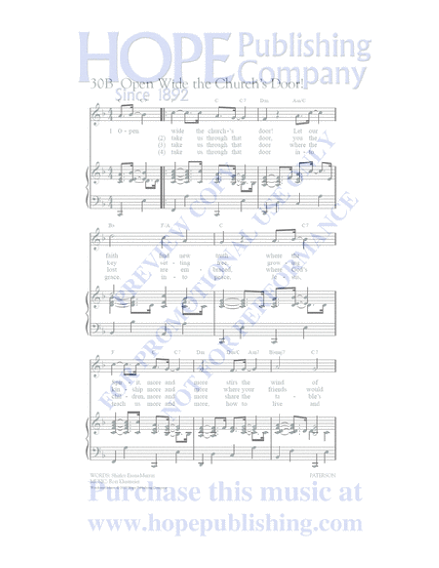 A Place at the Table Choir scores gallery preview page 92