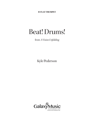 Book cover for Beat! Drums!: from A Vision Unfolding (Instrumental Parts)