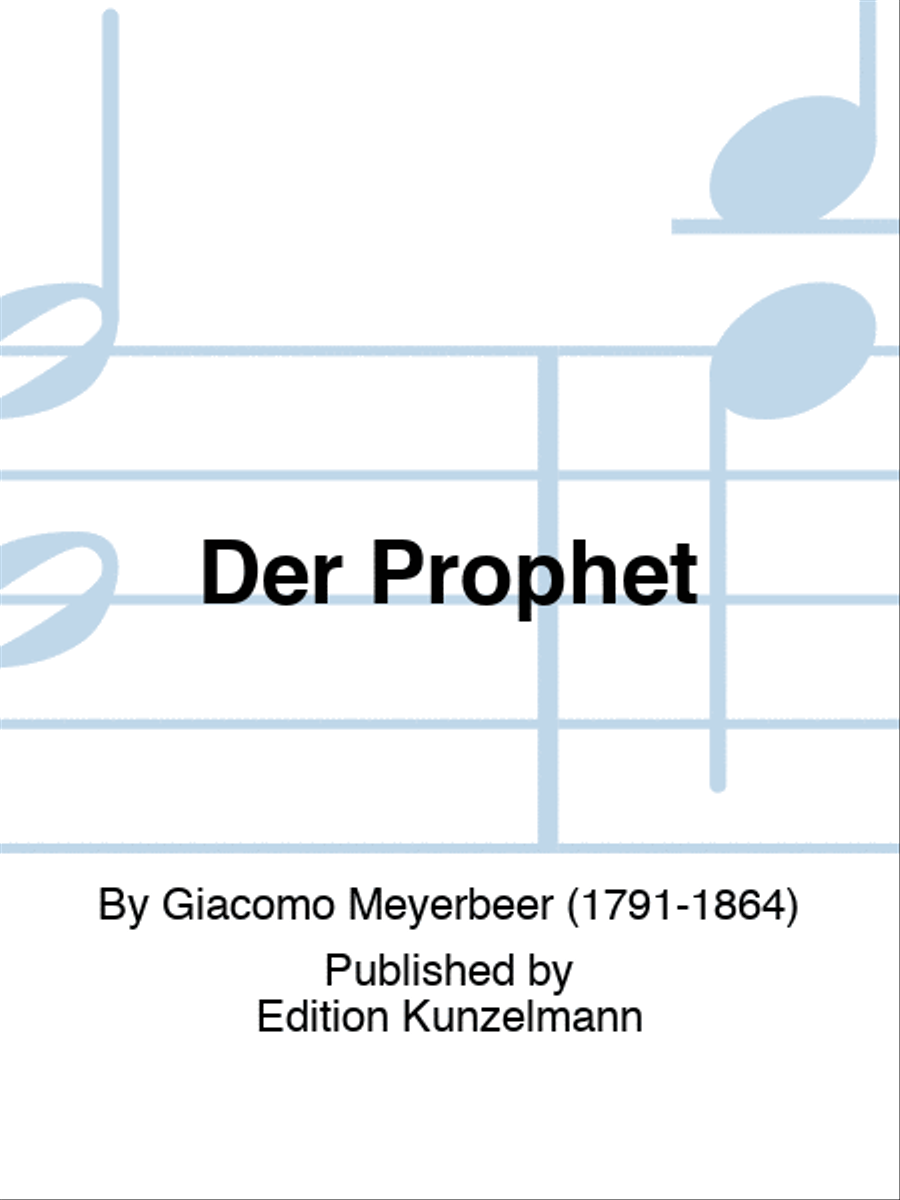 The prophet The prophet Libretti scores gallery preview page 1