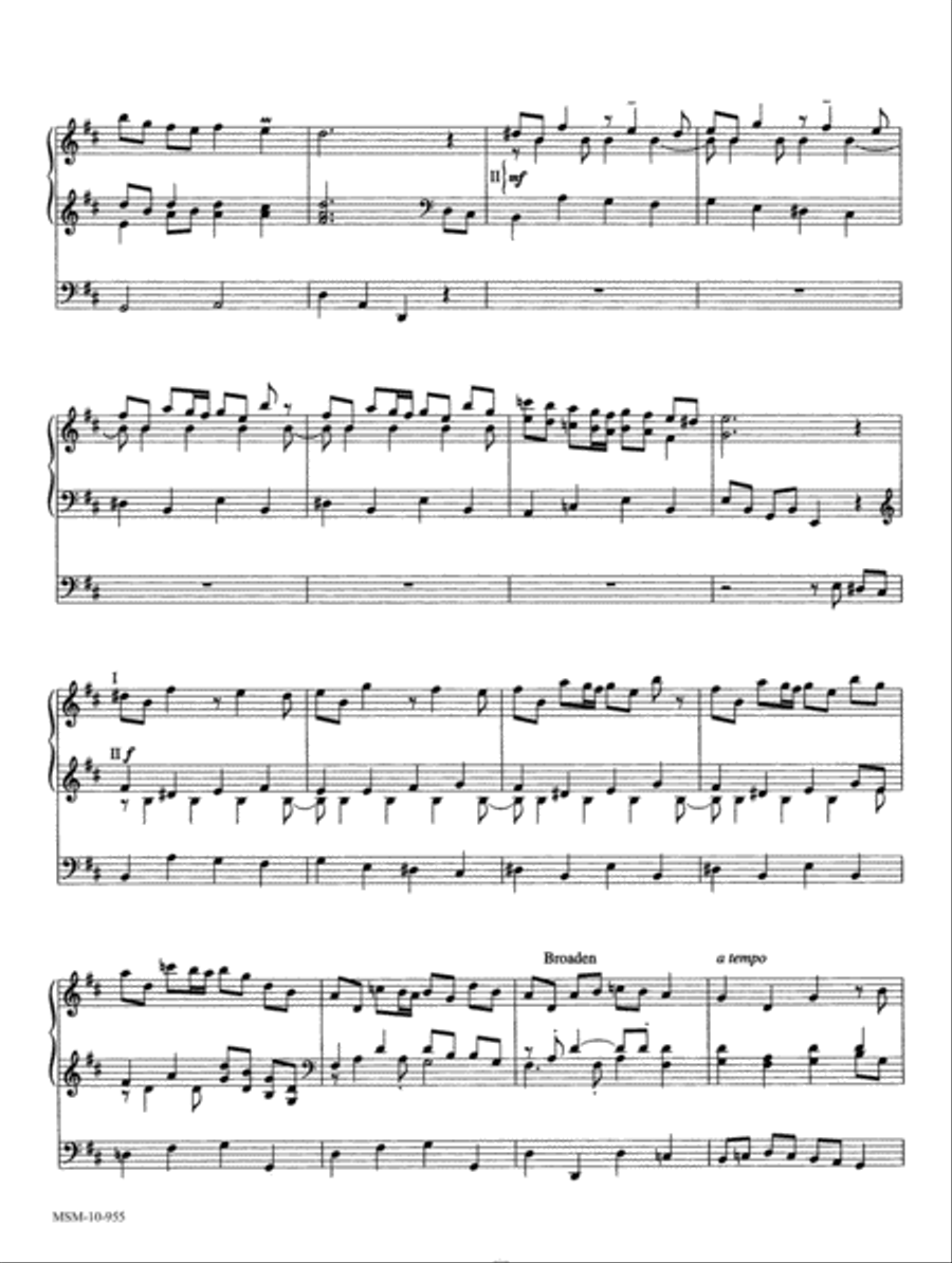 Trumpet March and Trumpet Recessional Trumpet scores gallery preview page 3