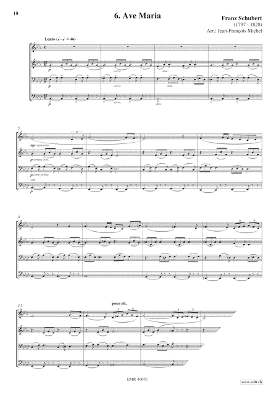 Quartet Album Brass Ensemble scores gallery preview page 8