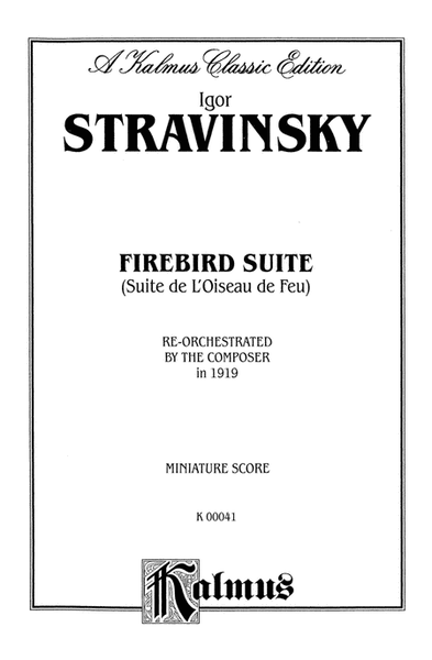 Stravinsky Firebird Suite