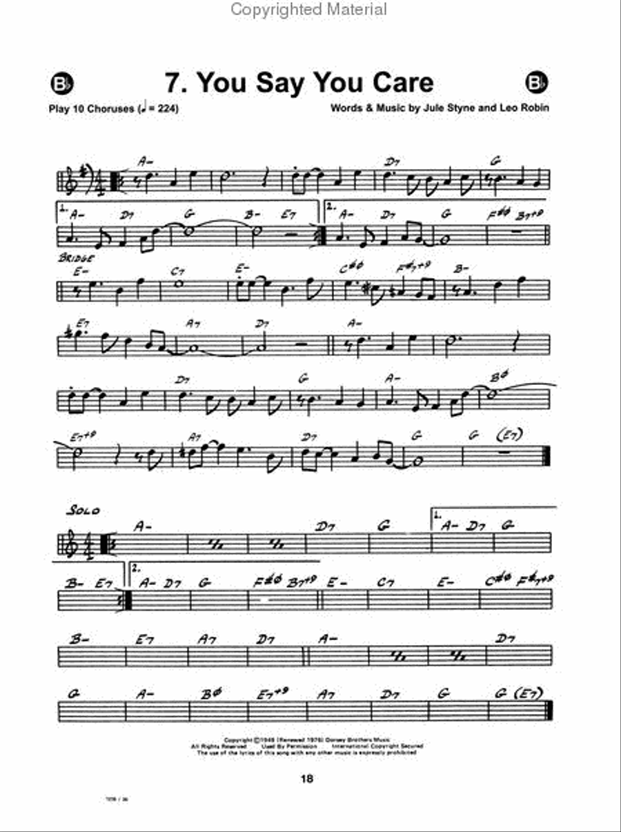 Volume 23 - One Dozen Standards Voice scores gallery preview page 4