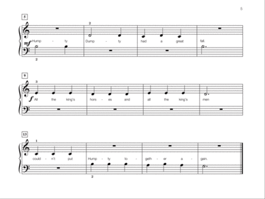 Famous & Fun Favorites, Book 1: 13 Appealing Piano Arrangements Piano Method scores gallery preview page 5