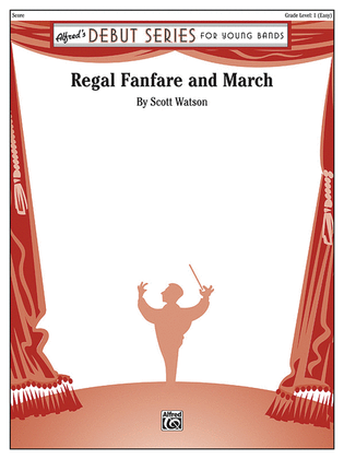 Book cover for Regal Fanfare and March