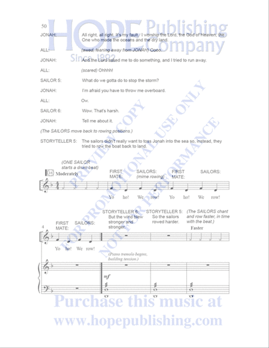 Sailor's Bible Children's Choir scores gallery preview page 51