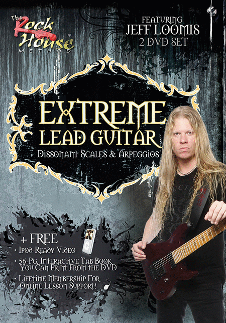 Jeff Loomis Extreme Lead Guitar Dissonant Scales & Arpeggios 2-DVD Set