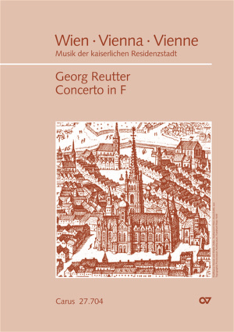 Concerto per il Clavi-Cembalo in F Violin scores gallery preview page 1