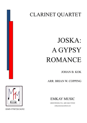 JOSKA: A GYPSY ROMANCE - CLARINET QUARTET