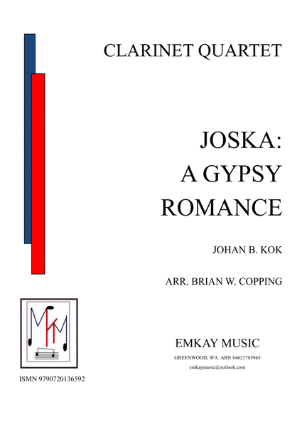 JOSKA: A GYPSY ROMANCE - CLARINET QUARTET image number null