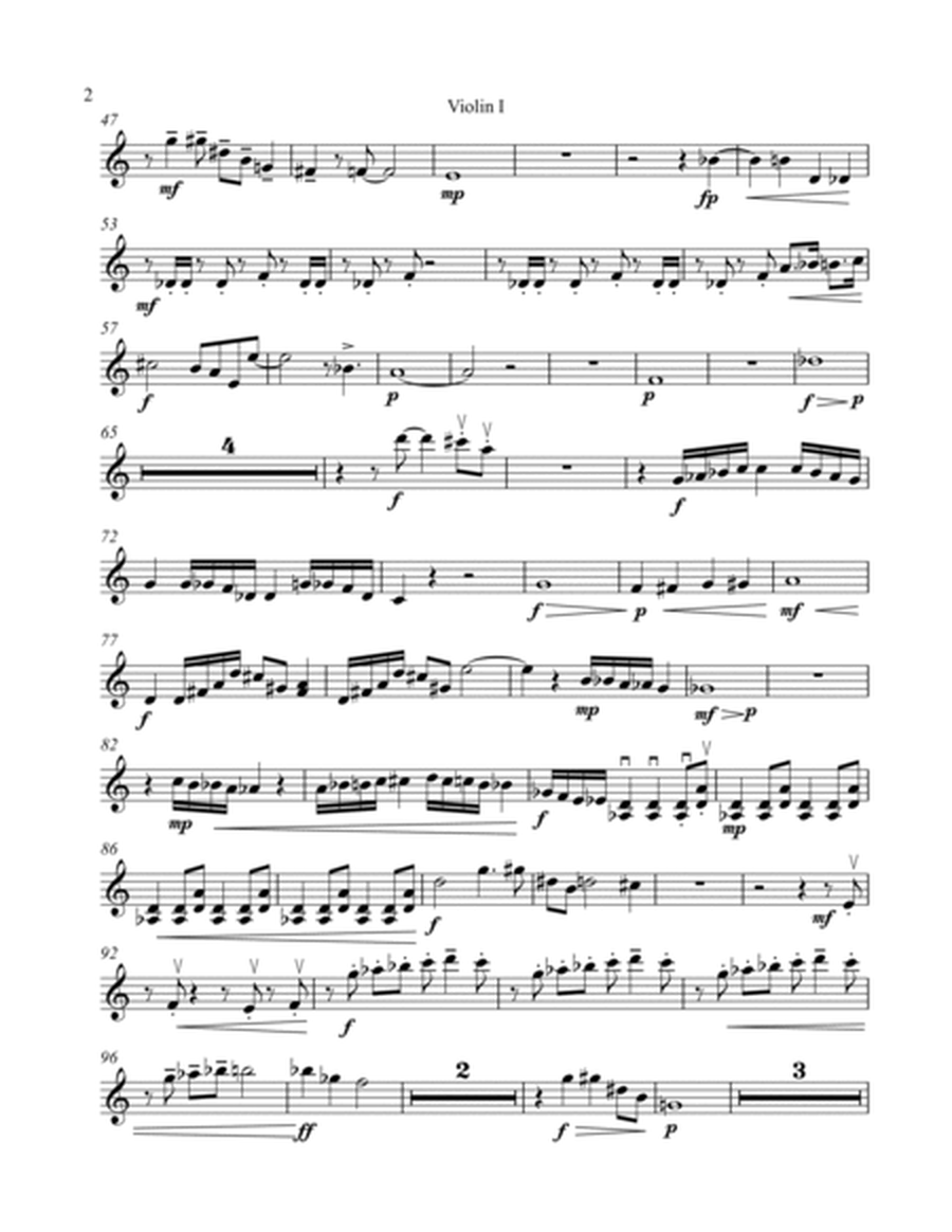 Scherzo Furioso for string quartet (parts) image number null