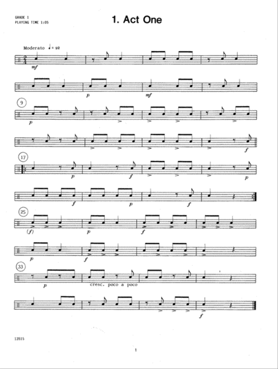 More Contest Solos For The Young Snare Drummer Snare Drum scores gallery preview page 2
