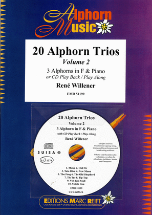20 Alphorn Trios Volume 2