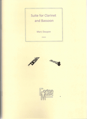 Book cover for Suite for Clarinet and Bassoon