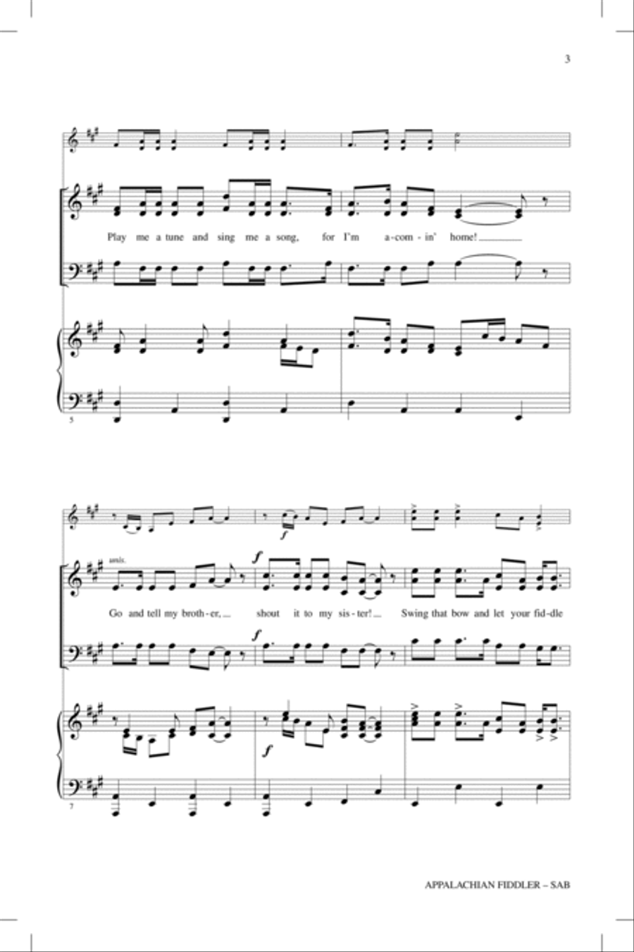 Cumberland Gap Cumberland Gap 3-Part scores gallery preview page 2