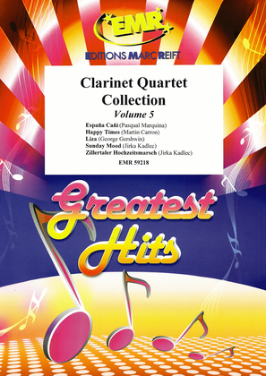 Book cover for Clarinet Quartet Collection Volume 5