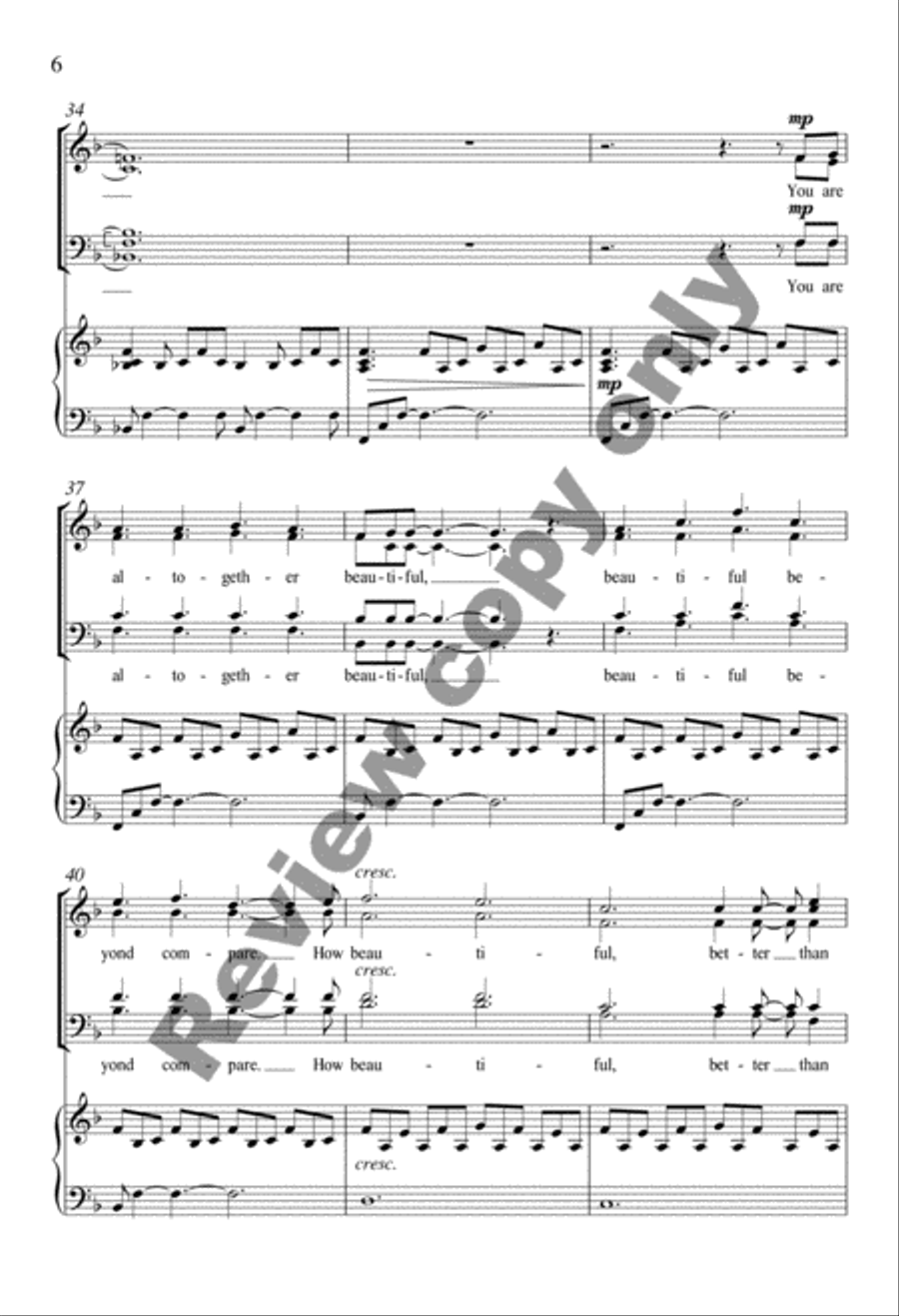 My Very Own My Very Own 4-Part scores gallery preview page 13