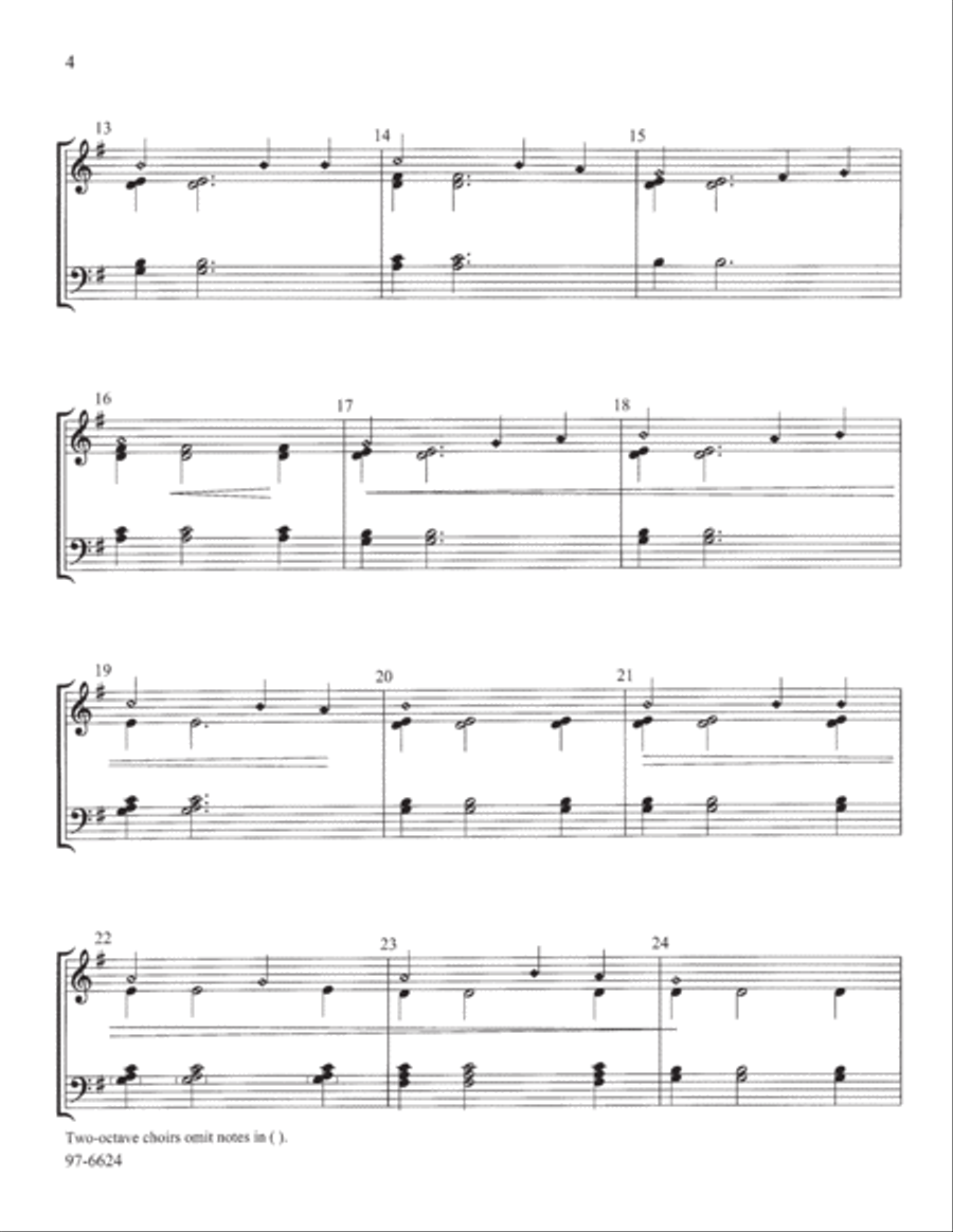 Easter Resonance Easter Resonance Handbell Choir scores gallery preview page 3