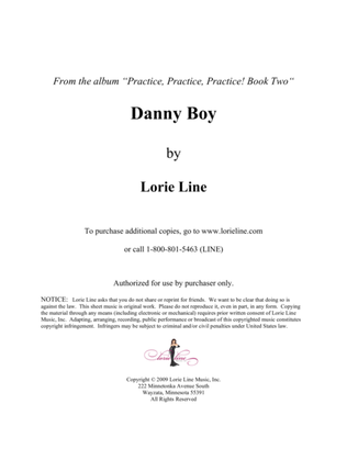 Book cover for Danny Boy - EASY!