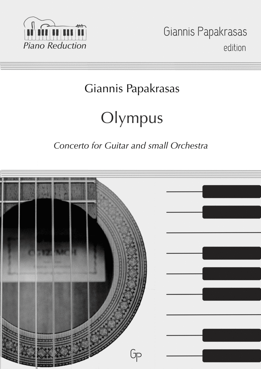 Olympus. Concerto for Classical Guitar and Small Orchestra image number null