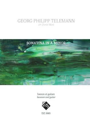 Book cover for Sonatina in A minor