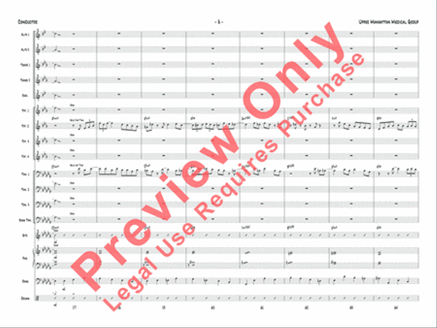 Upper Manhattan Medical Group Jazz Ensemble scores gallery preview page 9