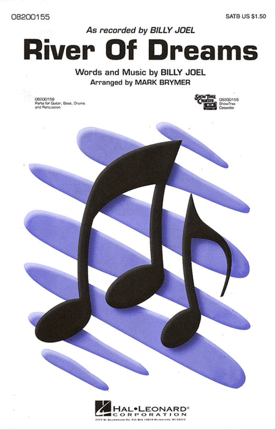 River of Dreams 4-Part scores gallery preview page 1