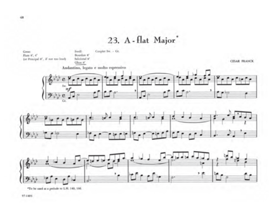 The Parish Organist, Part 07 (Lent, Palm Sunday, Holy Week) Organ scores gallery preview page 21