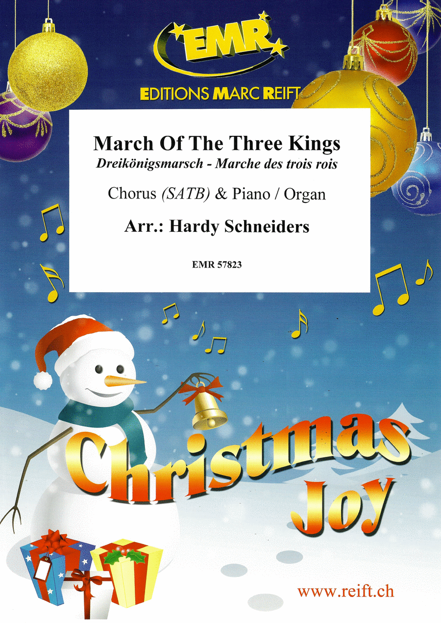 March Of The Three Kings Choir scores gallery preview page 1