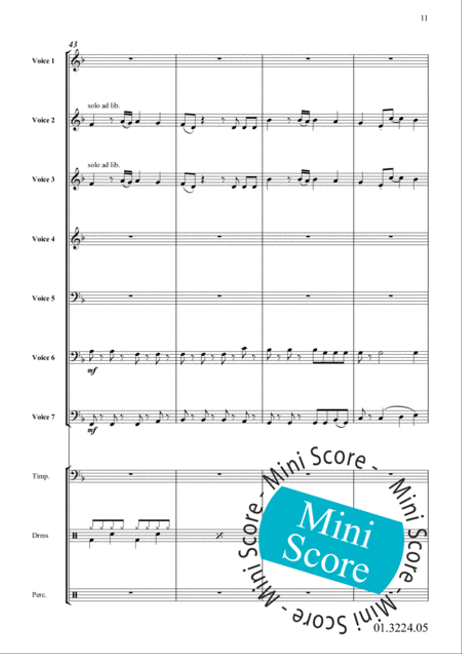 Stan and Stacy Fanfare Band scores gallery preview page 15